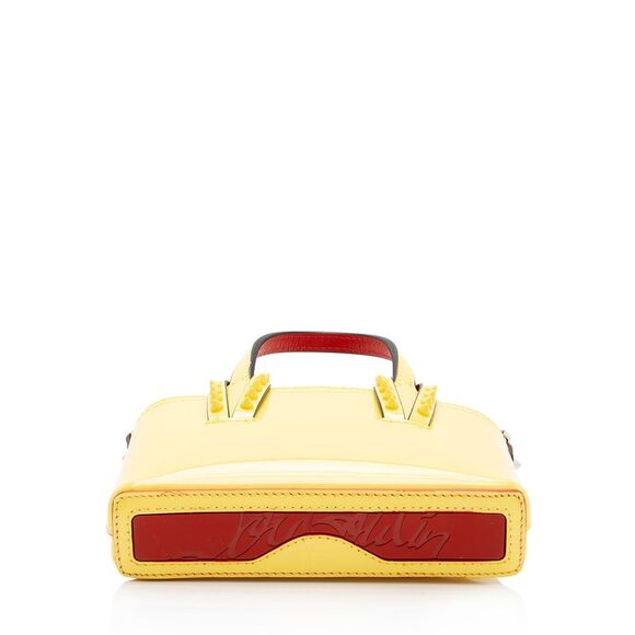 Christian Louboutin Patent Leather Cabata Nano Tote - Picture 4 of 14